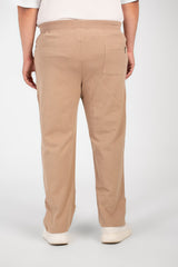 بنطلون رياضي رجالي أساسي عالي الجودة بمقاسات كبيرة وتصميم عصري وجيوب