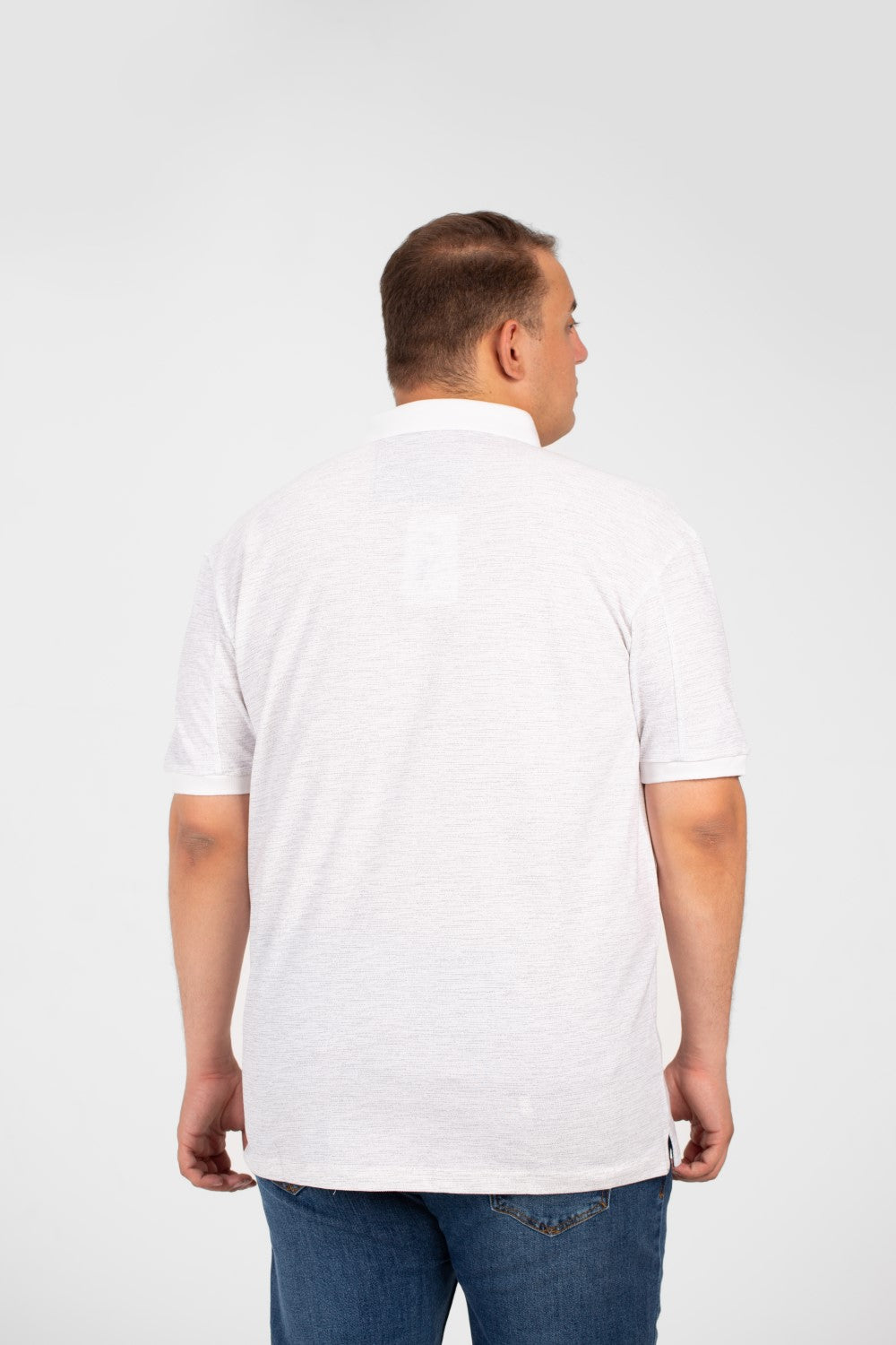 تي شيرت بولو رجالي كبير الحجم بأكمام قصيرة من الطماطم مصنوع من مادة مريحة وعملية