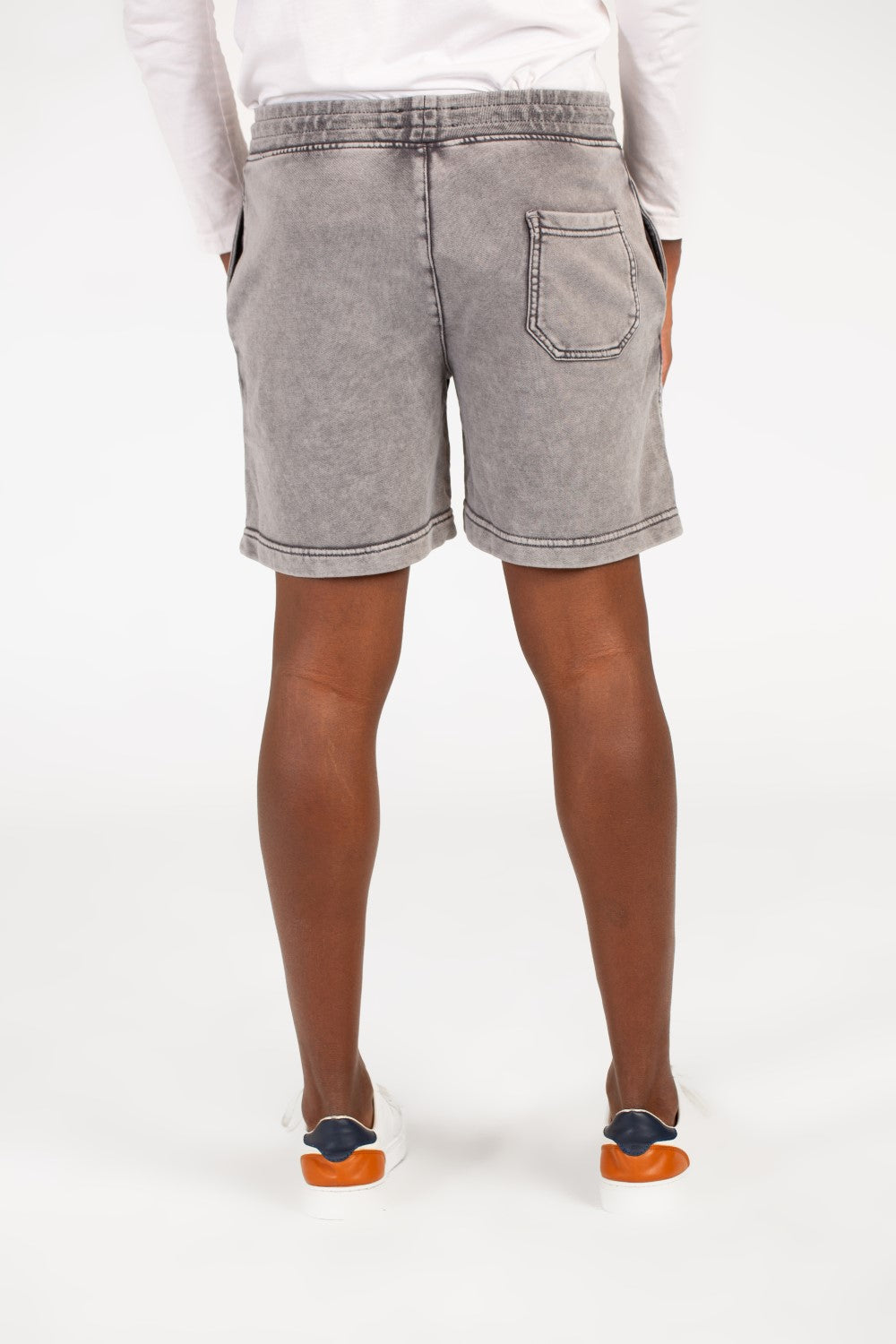 Men's Melton Washed Back Pocket Short