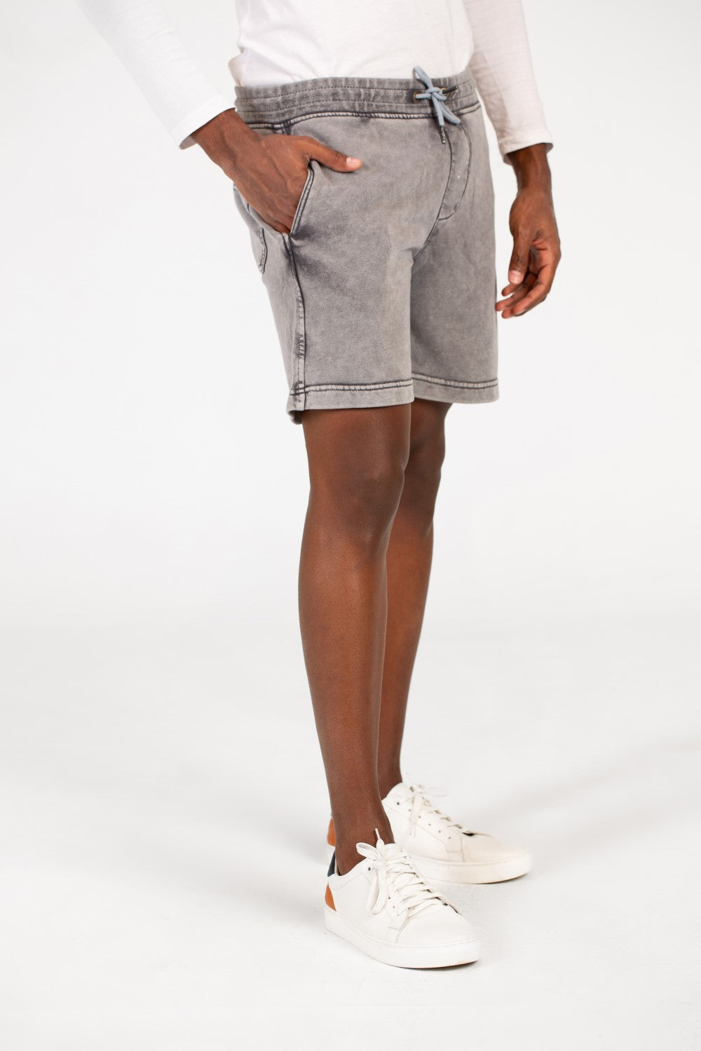 Men's Melton Washed Back Pocket Short