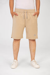 Men's Summer Melton Short With Pockets And Elastic Waistband