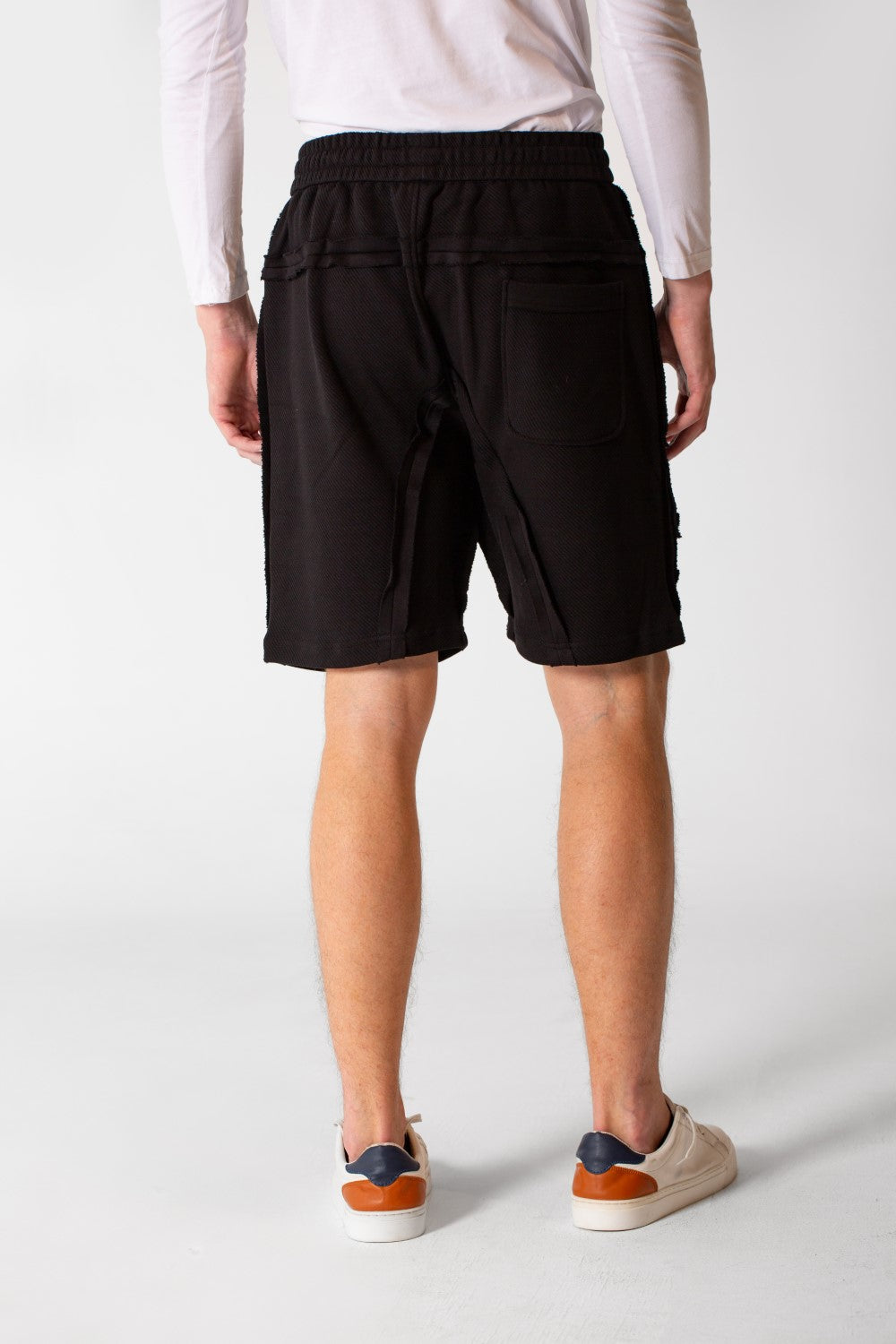 Men's Melton Modern Cut Short With Elastic Waistband And Pockets