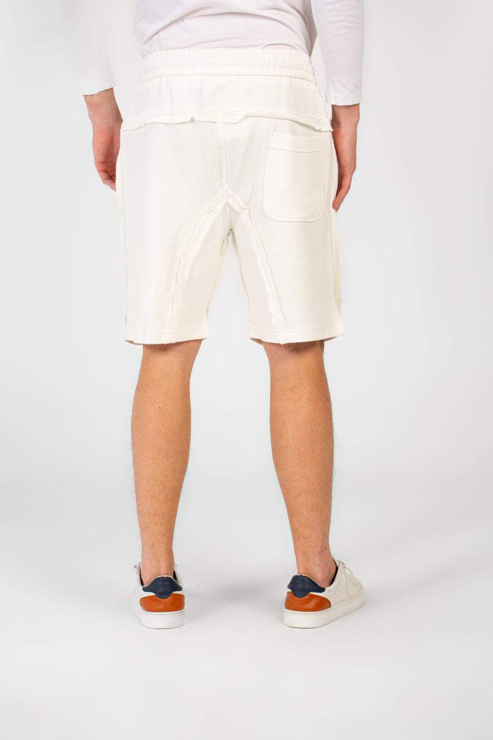 Men's Melton Modern Cut Short With Elastic Waistband And Pockets