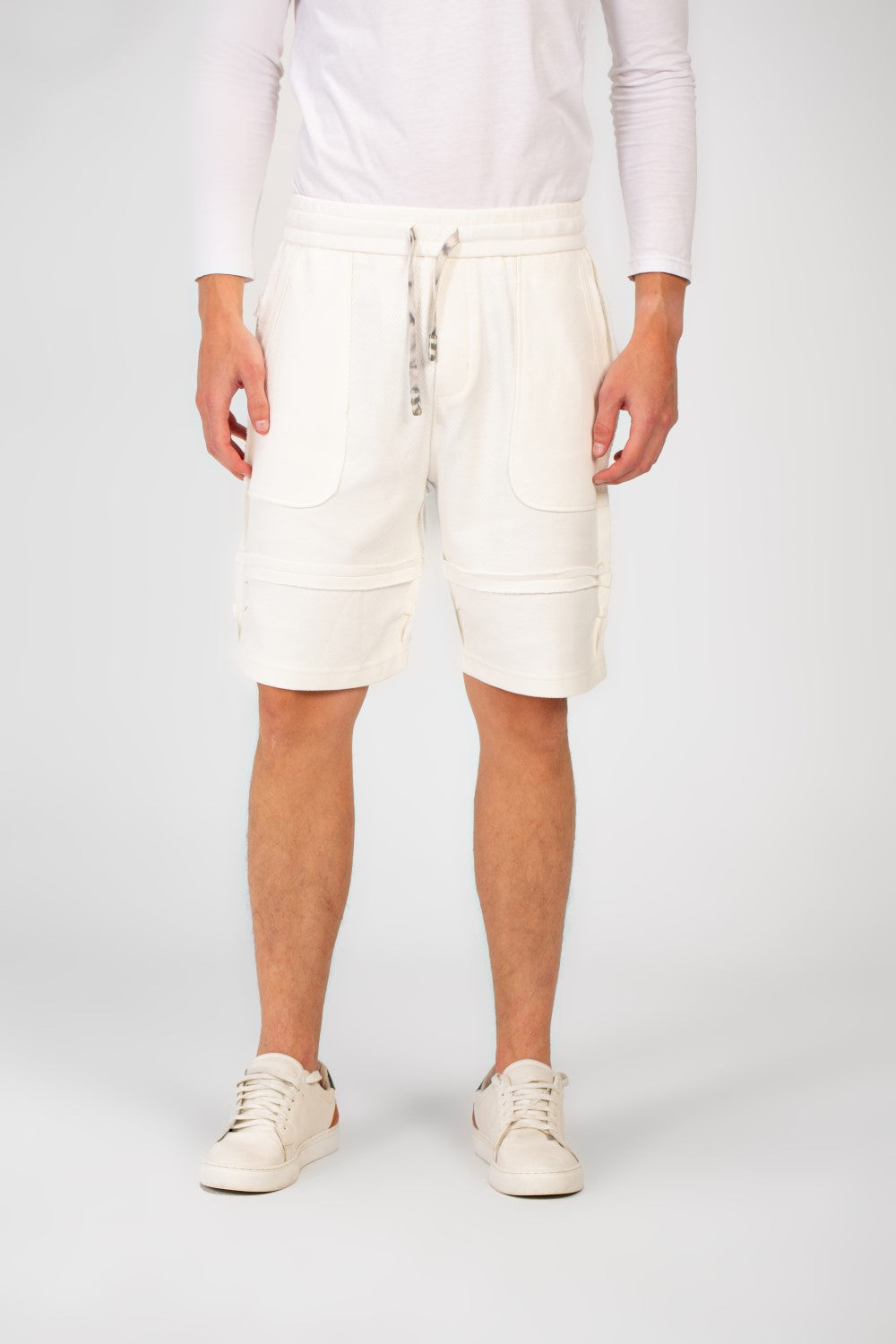 Men's Melton Modern Cut Short With Elastic Waistband And Pockets