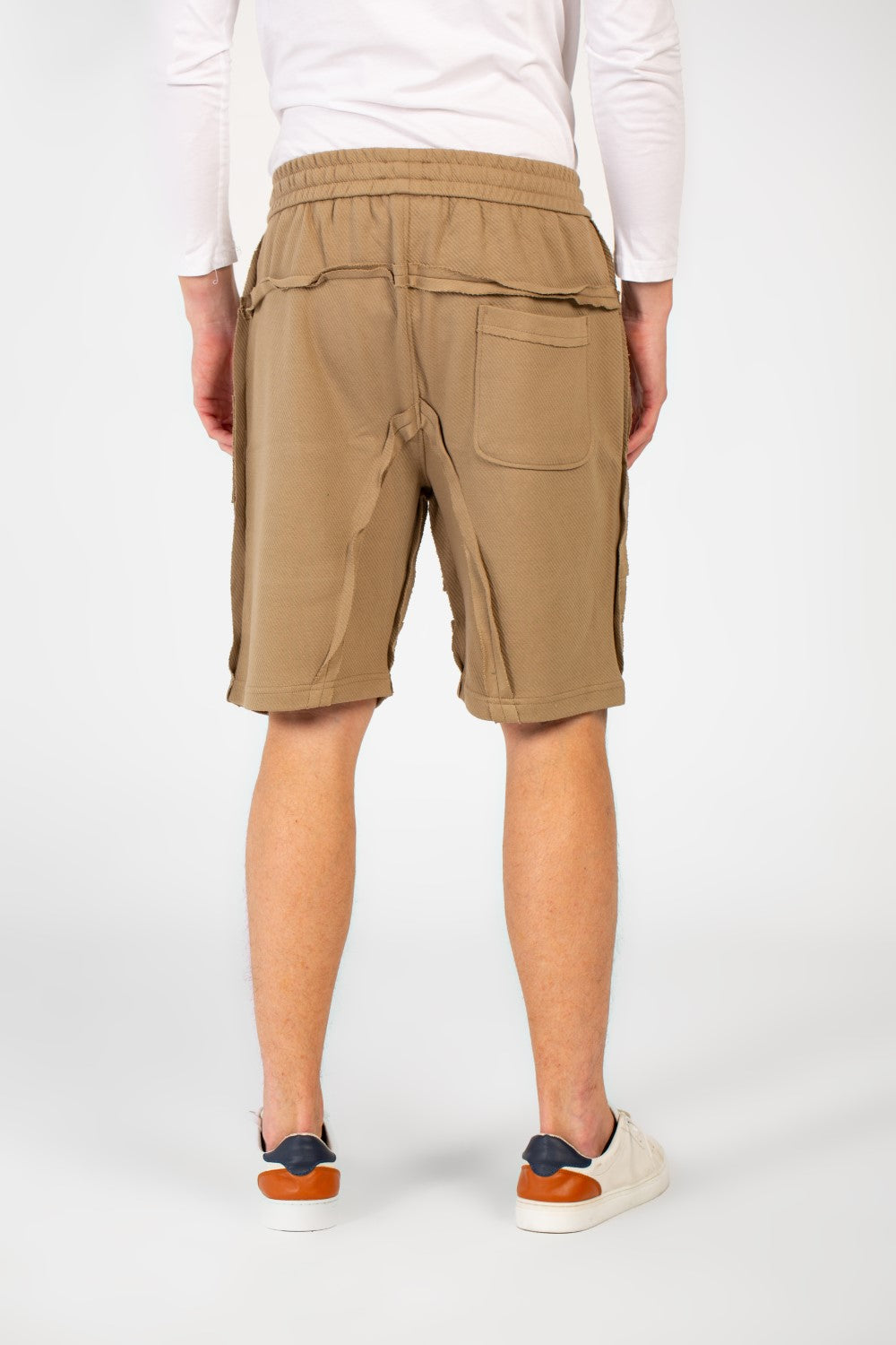 Men's Melton Modern Cut Short With Elastic Waistband And Pockets
