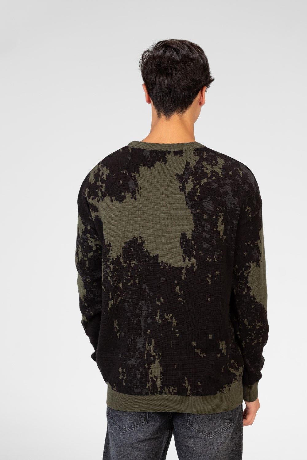 Men's Jakar Full print Round Neck Pullover Sweater