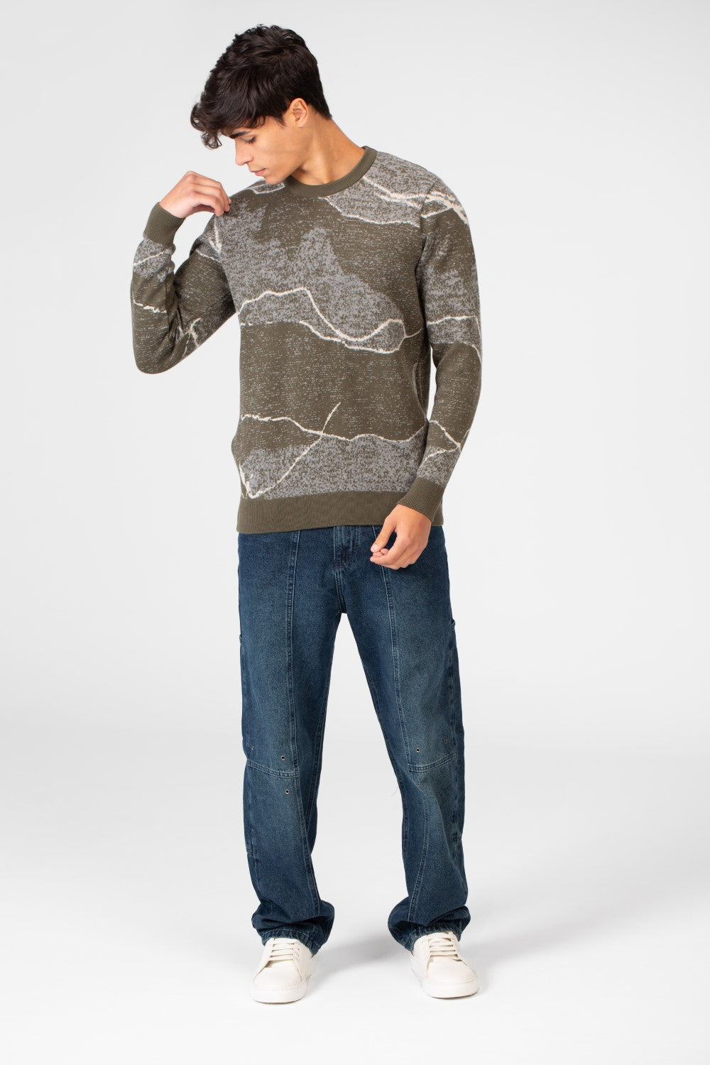 Men's Winter Jakar Crew Neck Pullover