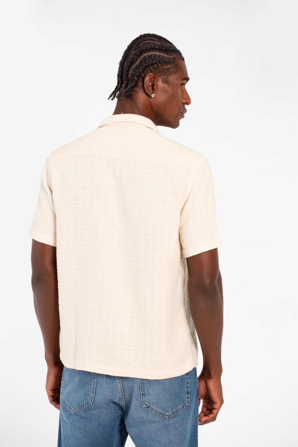 Men's Basic Slim Fit Mesh Half Sleeve Shirt With High Quality Material