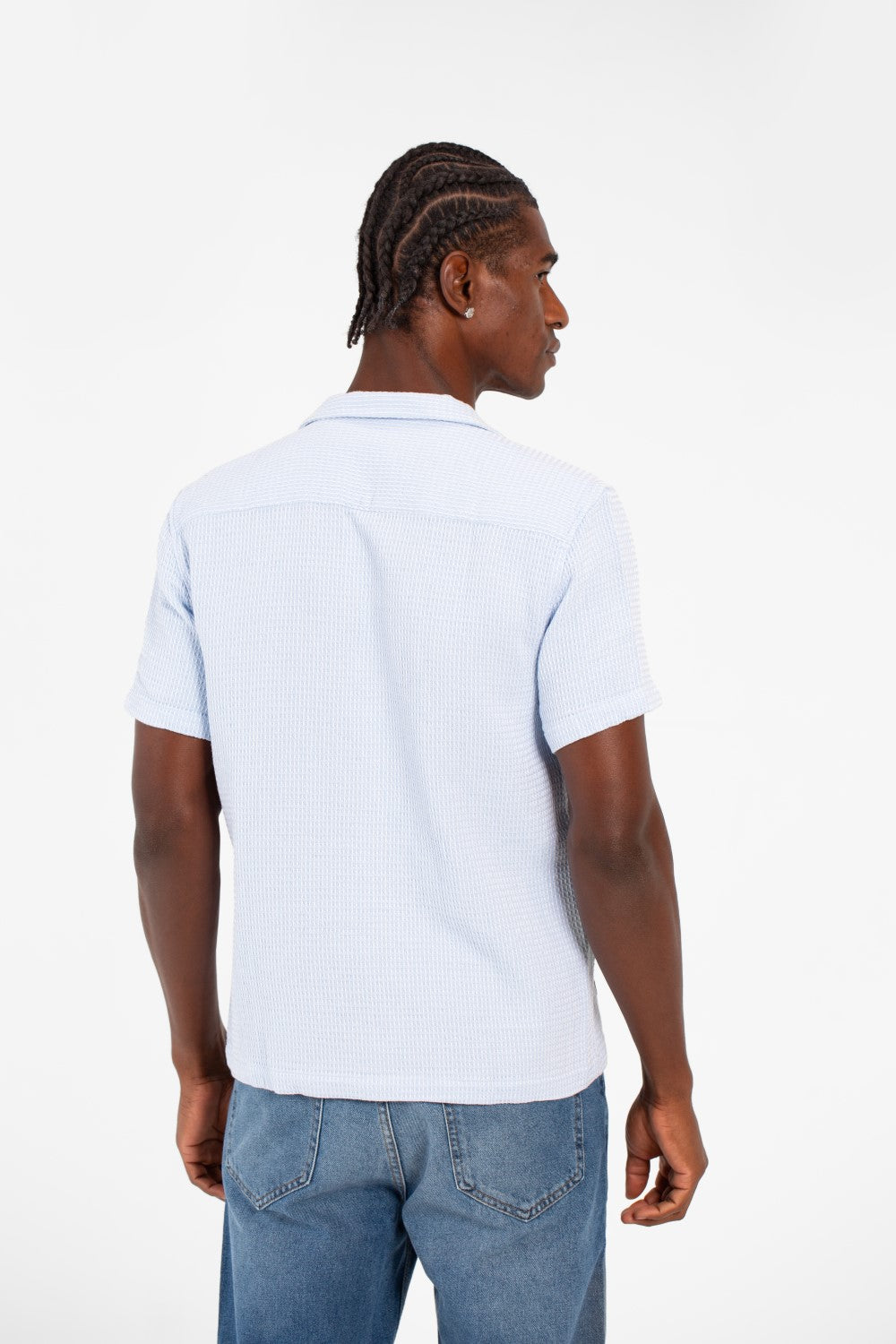 Men's Tomato Basic Slim Fit Modern Half Sleeve Shirt