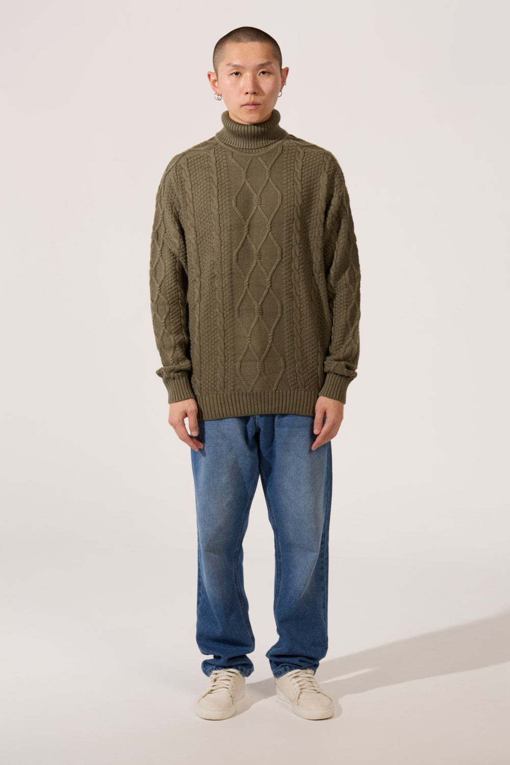 Men's Slim Fit Long Sleeve Knitted Pullover Sweater With High Quality Breathable Fabric