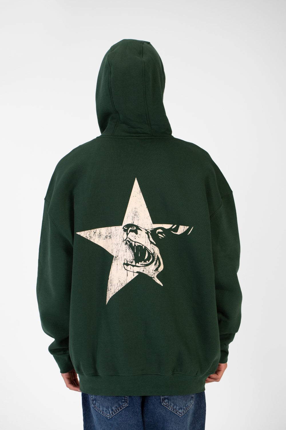 سويت شيرت رجالي بغطاء رأس وقصة عادية مصنوع من مادة ميلتون