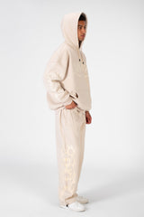 سويت شيرت رجالي مطبوع بغطاء للرأس مصنوع من مادة ميلتون