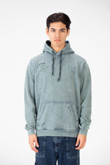 سويت شيرت رجالي بقصّة طماطم مع جيب كنغر