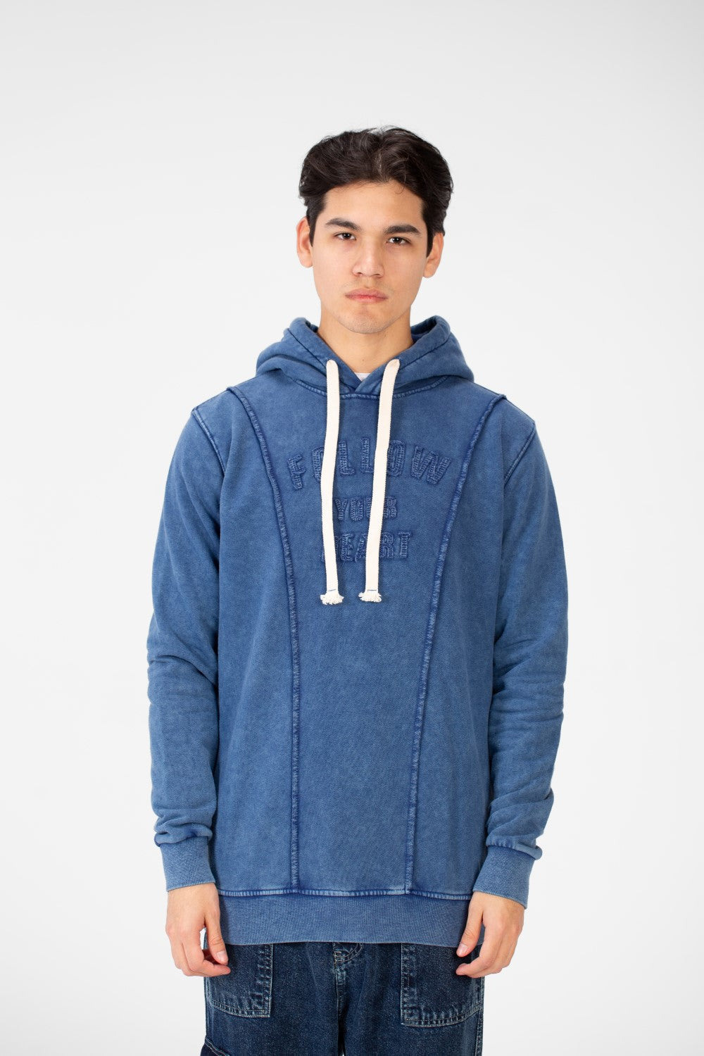 سويت شيرت رجالي بغطاء رأس بتصميم فريد