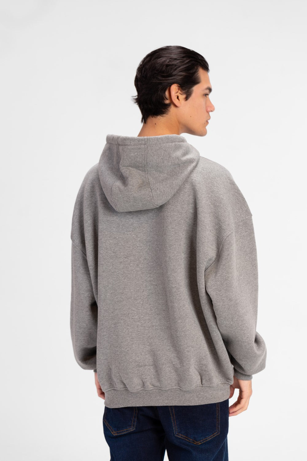 سويت شيرت توماتو ميلتون رجالي كبير الحجم مع طباعة نصية أمامية