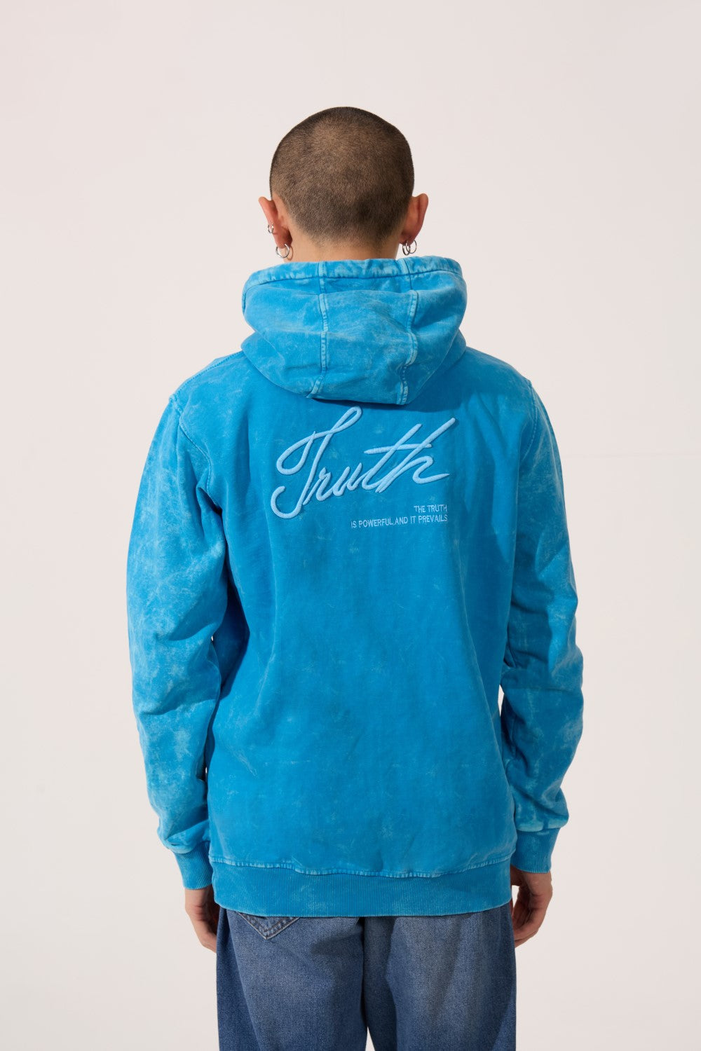 Men's Tomato Washed Oversized Hoodie Sweatshirt With Front Pocket And Long Sleeves