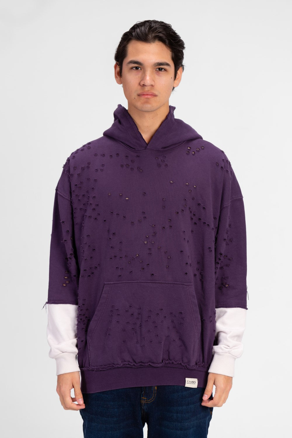 سويت شيرت رجالي بغطاء رأس كبير الحجم