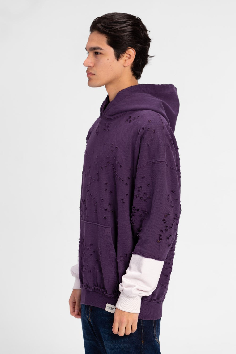 سويت شيرت رجالي بغطاء رأس كبير الحجم