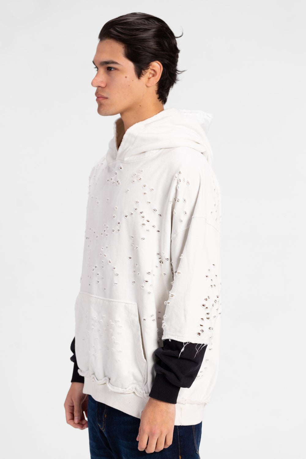 سويت شيرت رجالي بغطاء رأس كبير الحجم