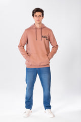 سويت شيرت رجالي بغطاء رأس وجيب أمامي