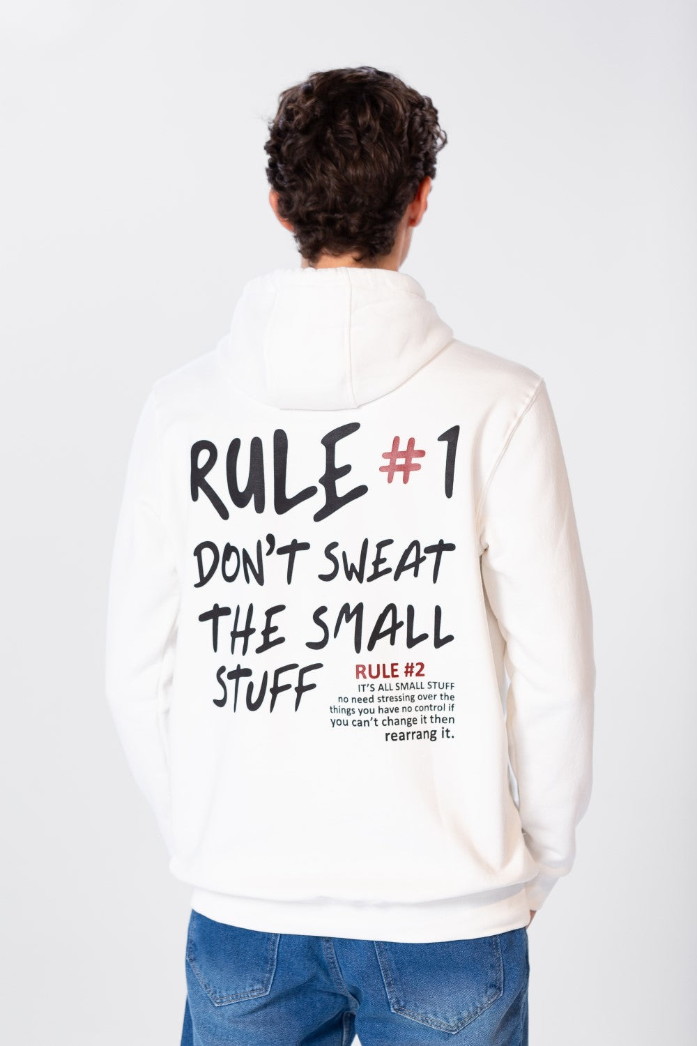 سويت شيرت رجالي بغطاء رأس وجيب أمامي