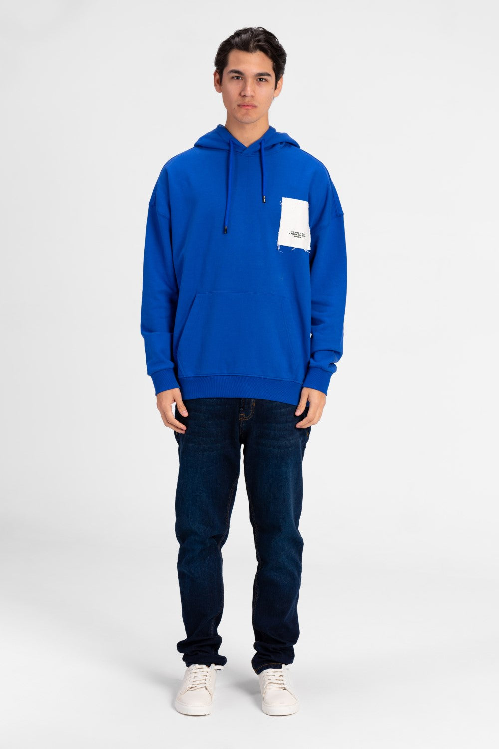 Men's Oversized Hood Sweatshirt With Kangaroo Pocket