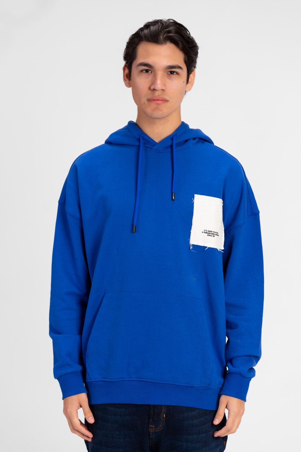 Men's Oversized Hood Sweatshirt With Kangaroo Pocket