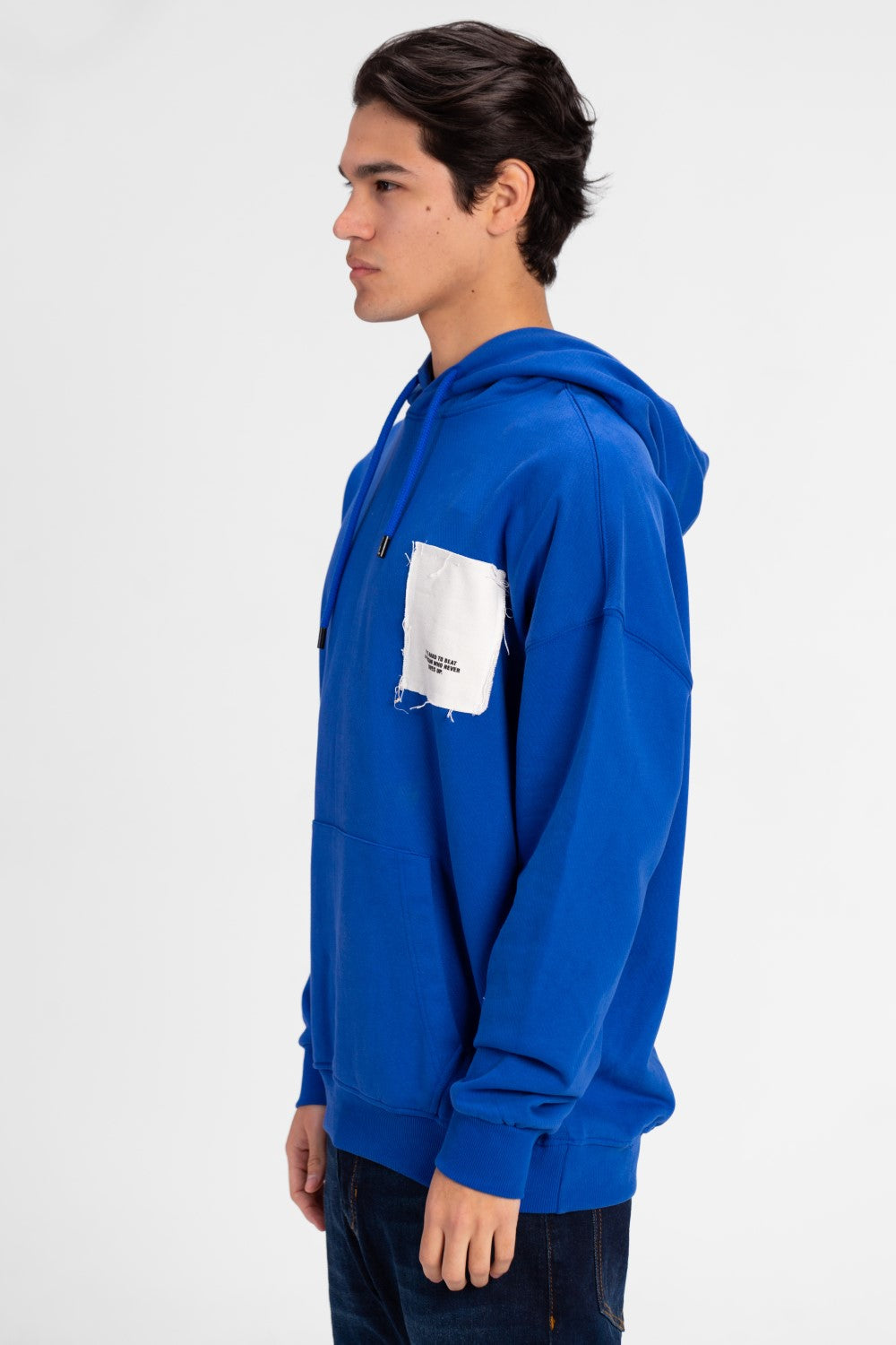 Men's Oversized Hood Sweatshirt With Kangaroo Pocket