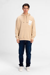 Men's Oversized Hood Sweatshirt With Kangaroo Pocket