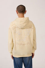 سويت شيرت توماتو ميلتون رجالي بقصّة عادية وطبعة ظهر عصرية وأكمام طويلة وغطاء للرأس