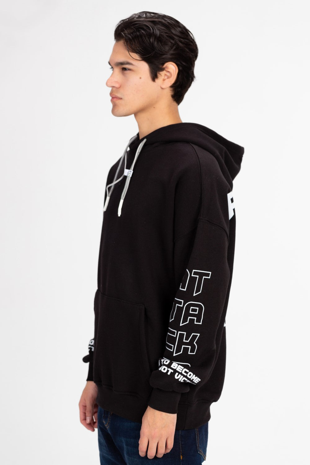 سويت شيرت رجالي مطبوع كبير الحجم