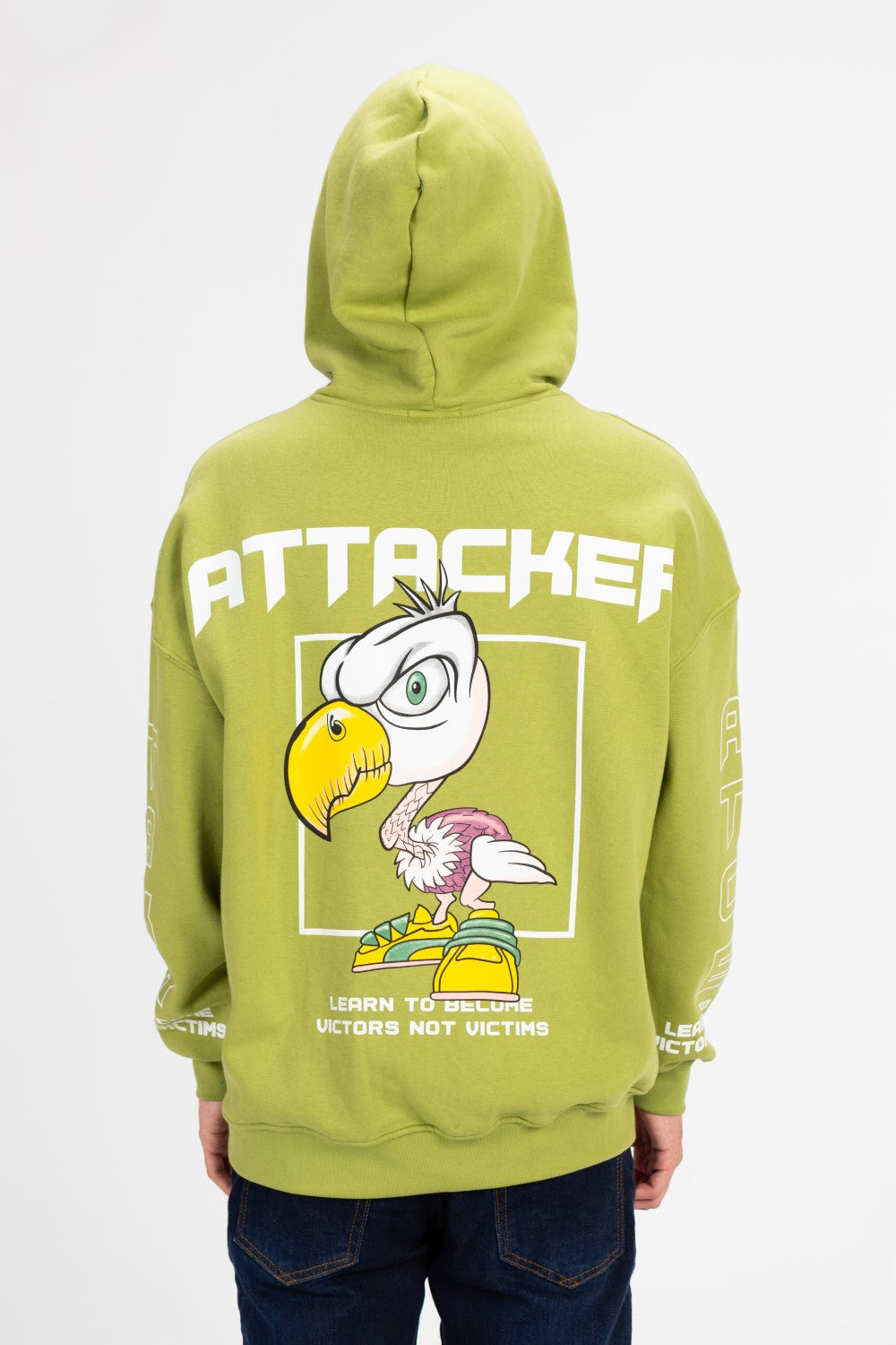 سويت شيرت رجالي مطبوع كبير الحجم