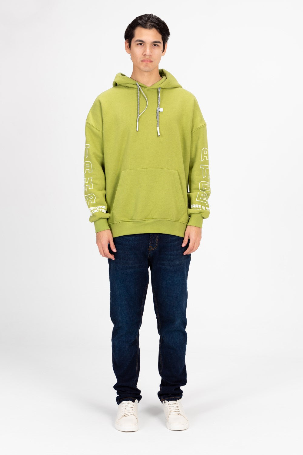 سويت شيرت رجالي مطبوع كبير الحجم