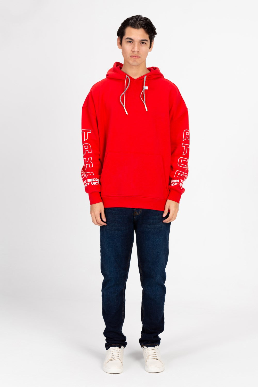 سويت شيرت رجالي مطبوع كبير الحجم