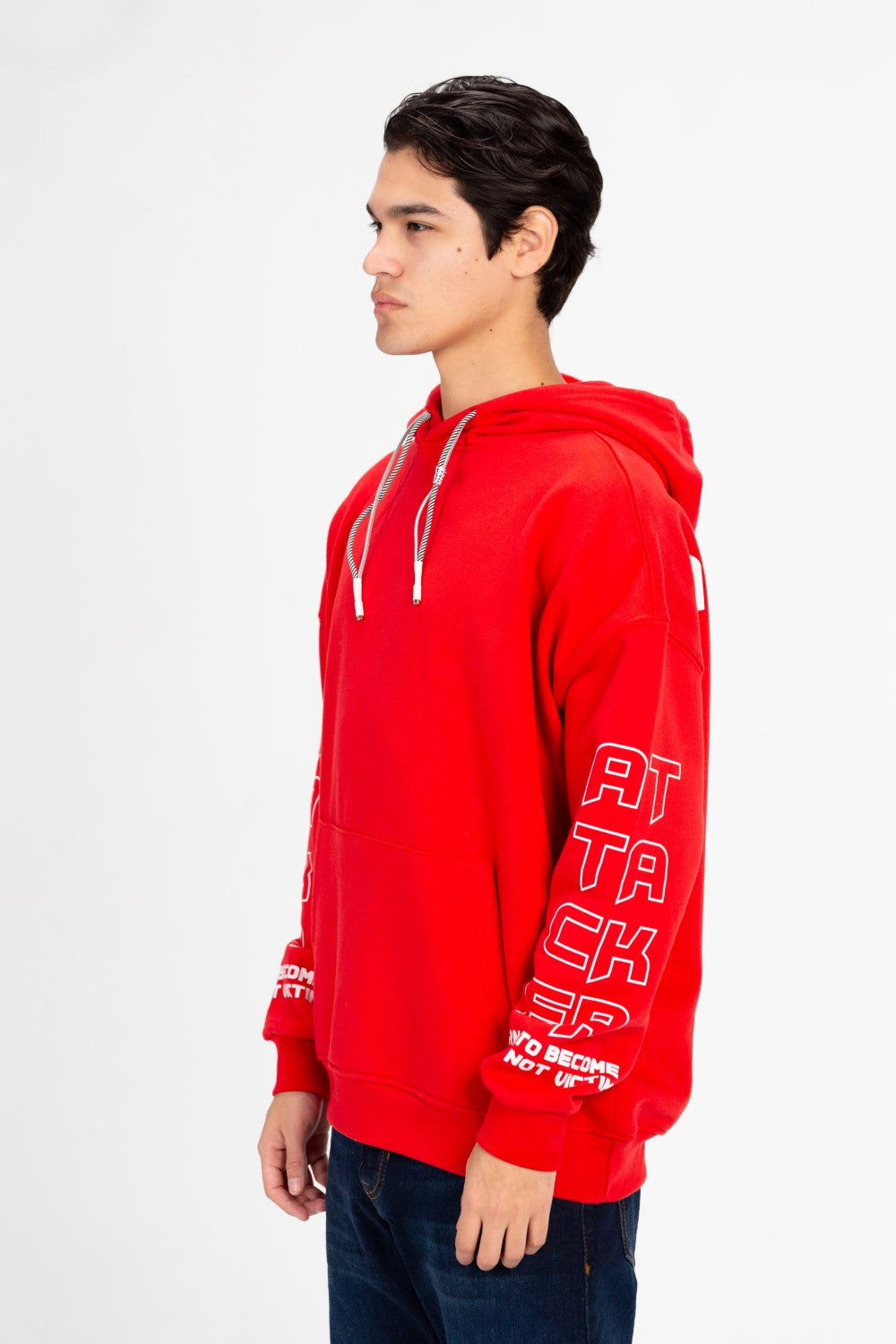 سويت شيرت رجالي مطبوع كبير الحجم