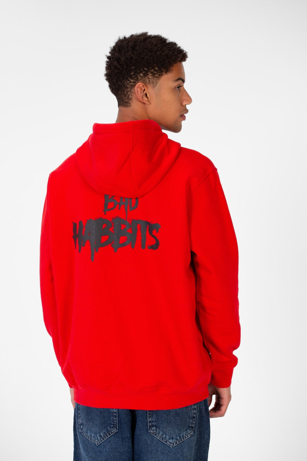 سويت شيرت رجالي بغطاء رأس وسحاب مصنوع من مادة ميلتون