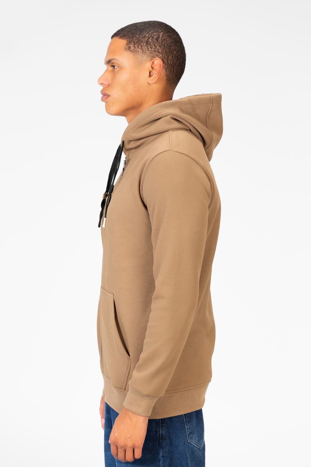Men's Basic Full Zip Long Sleeve Sweatshirt
