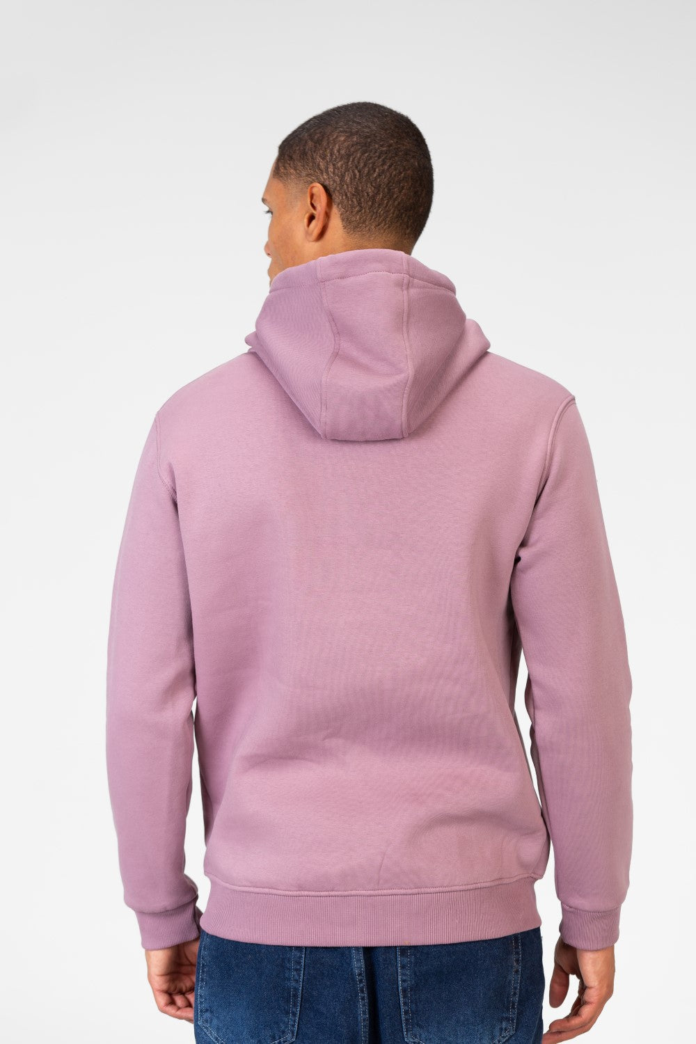 Men's Sweatshirt With Hood And Front Zipper