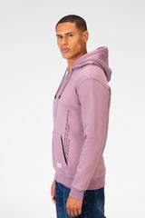 Men's Sweatshirt With Hood And Front Zipper