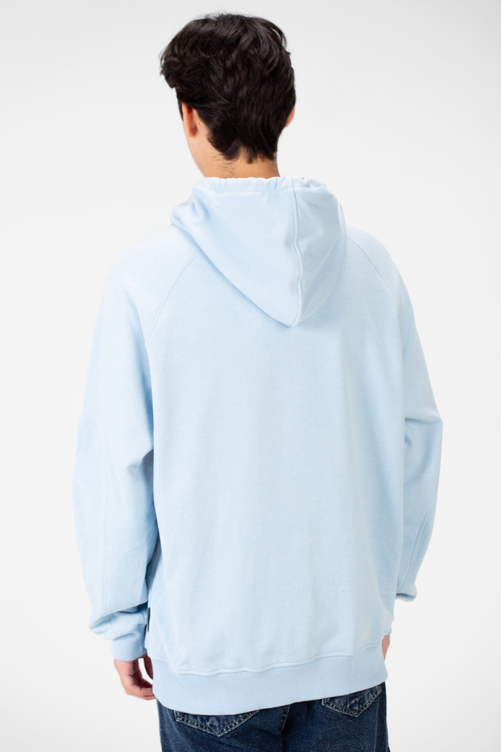 سويت شيرت رجالي كبير الحجم بغطاء رأس وسحاب كامل