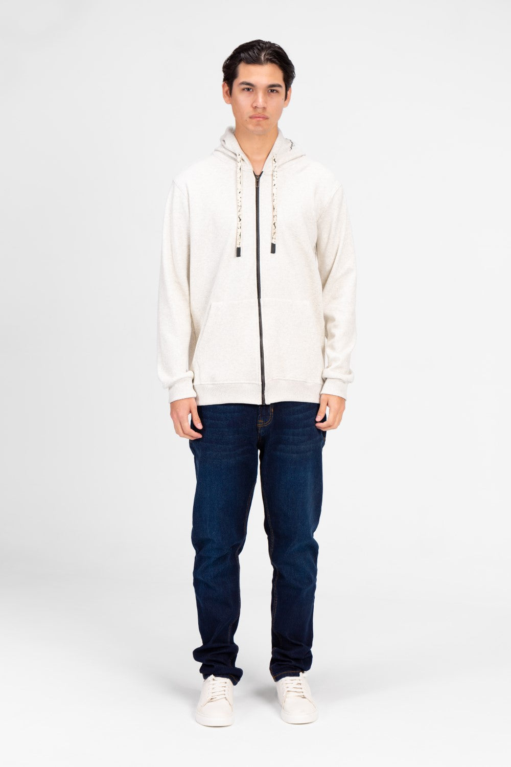 سويت شيرت رجالي أساسي بسحاب