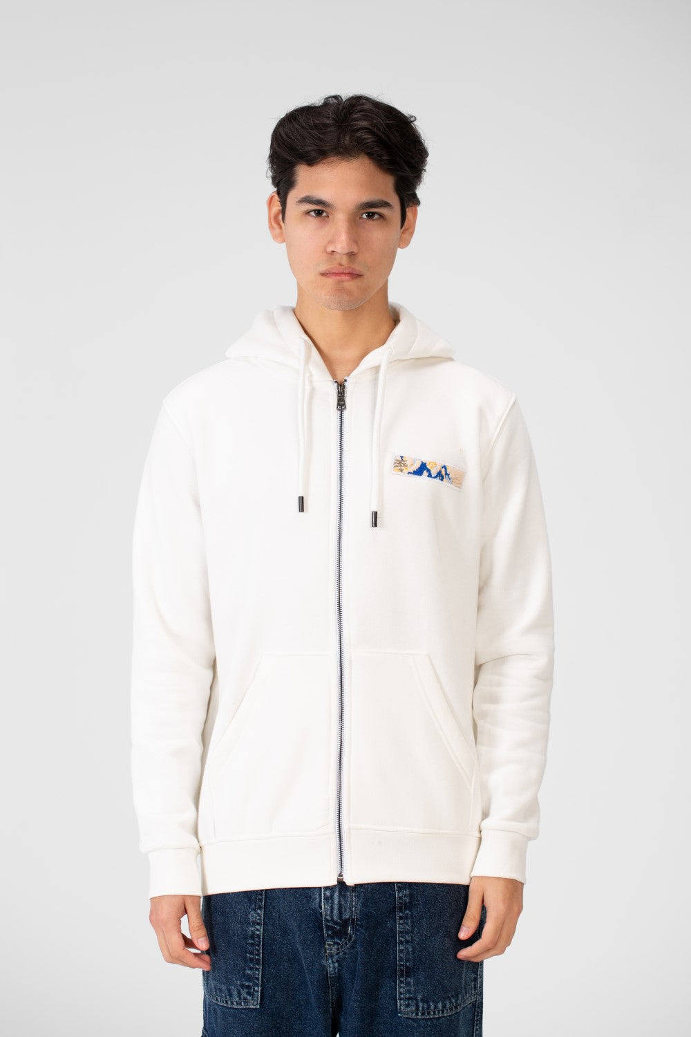 سويت شيرت رجالي مطبوع بأكمام طويلة وغطاء للرأس