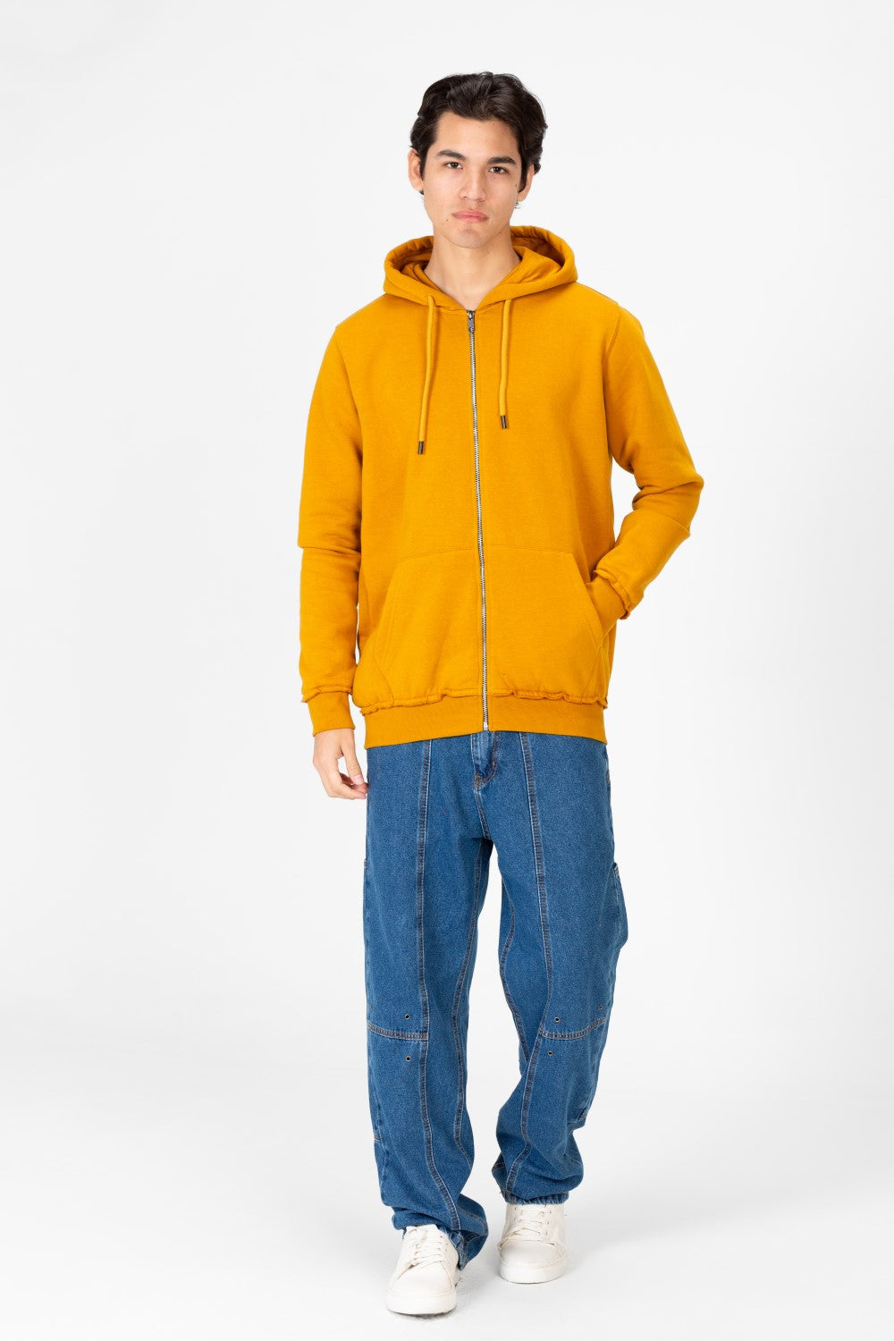 سويت شيرت رجالي بسحاب أمامي