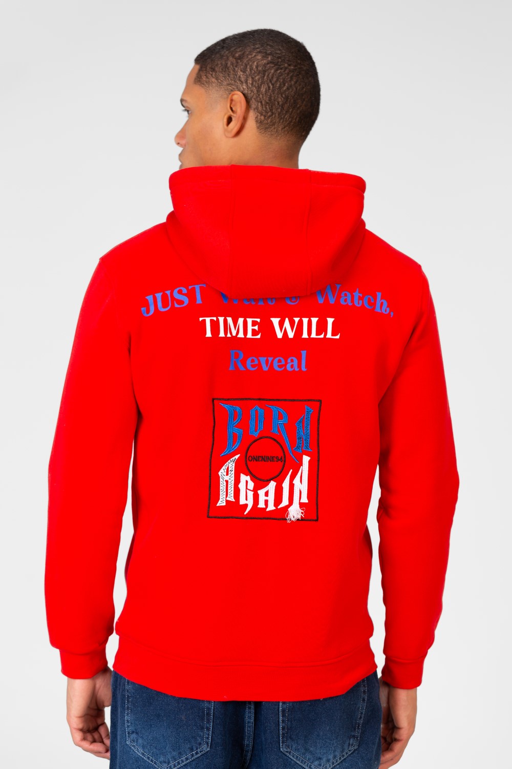 سويت شيرت رجالي بغطاء رأس وسحاب أمامي كامل