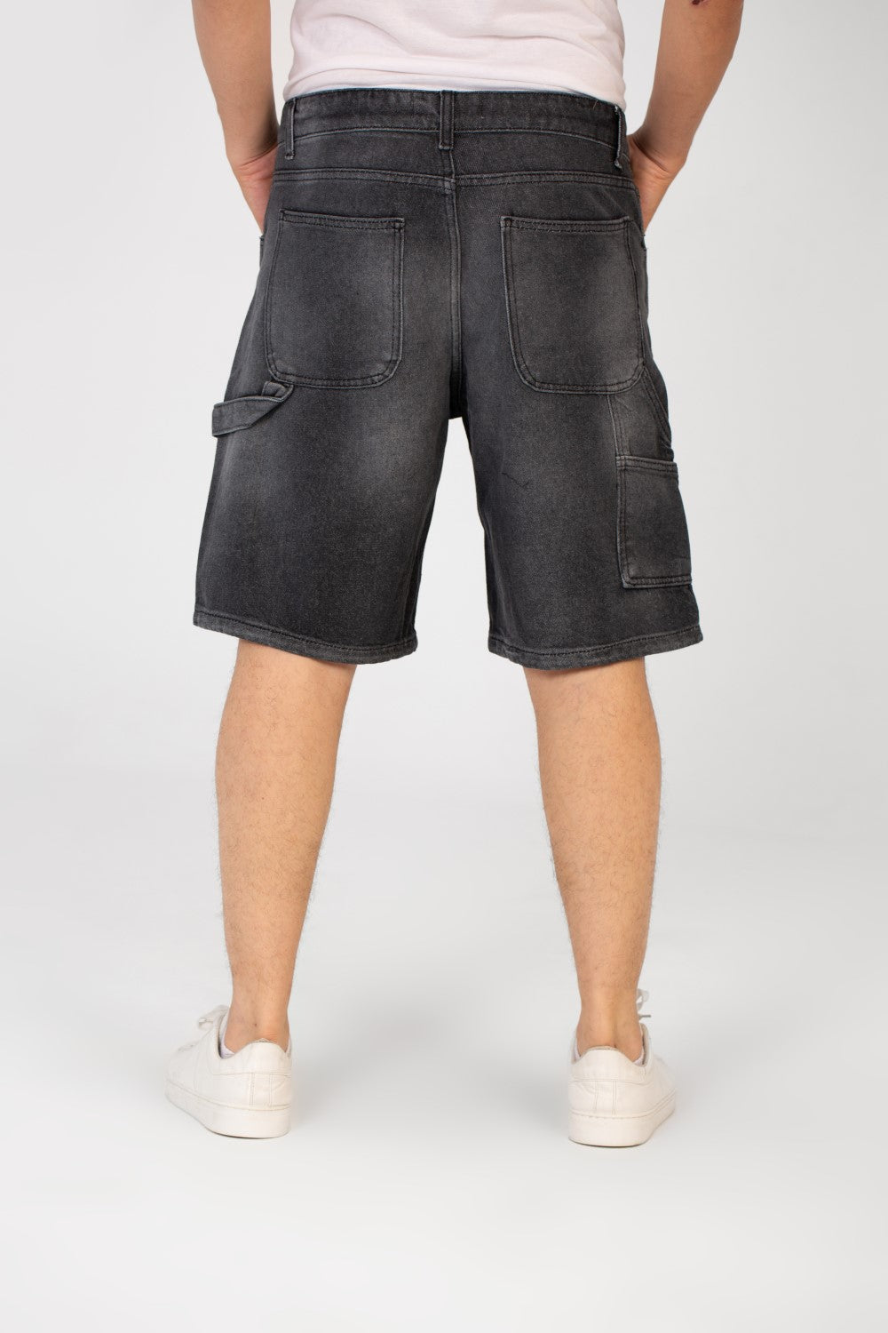 Men's Laser Jeans Modern Short With Pockets And High Quality Material