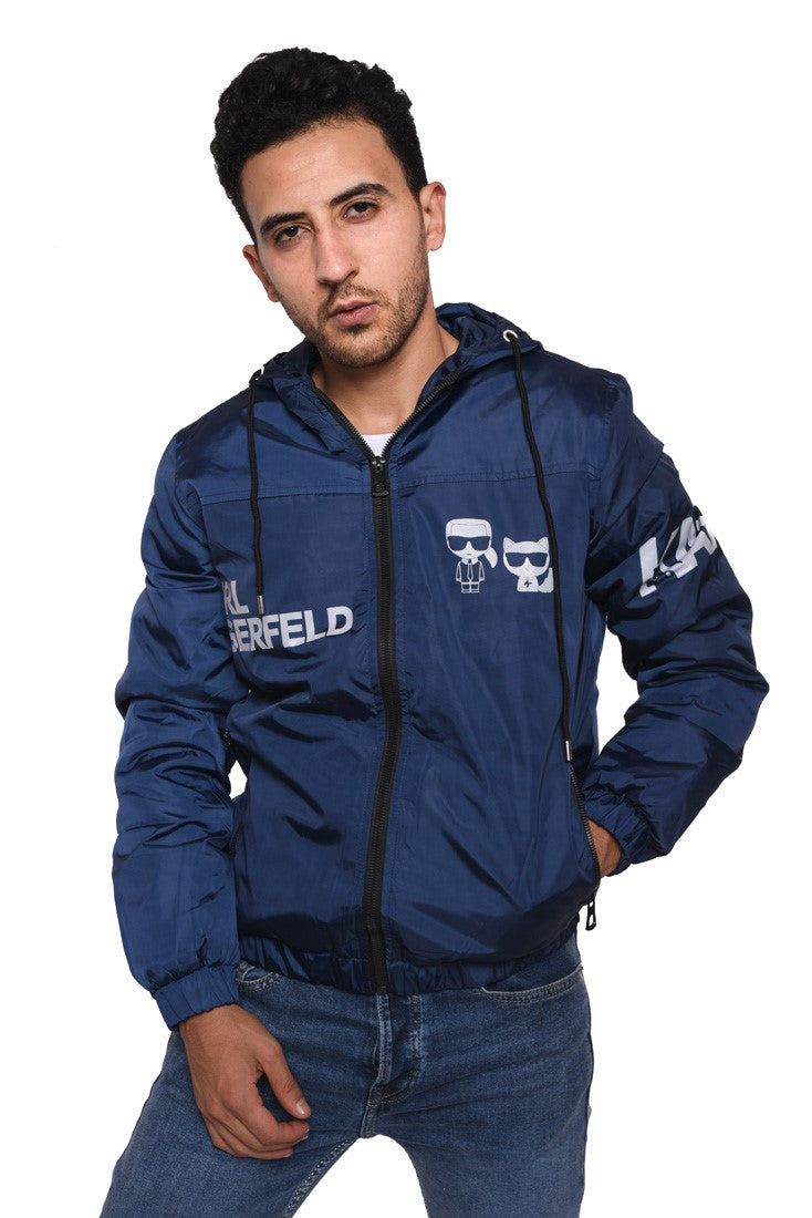 Men's Zipper Waterproof Casual Jacket With Unique Style