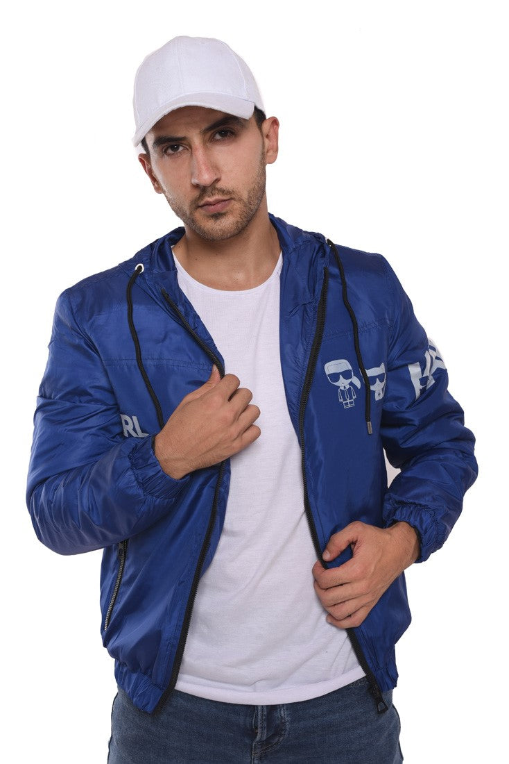 Men's Zipper Waterproof Casual Jacket With Unique Style