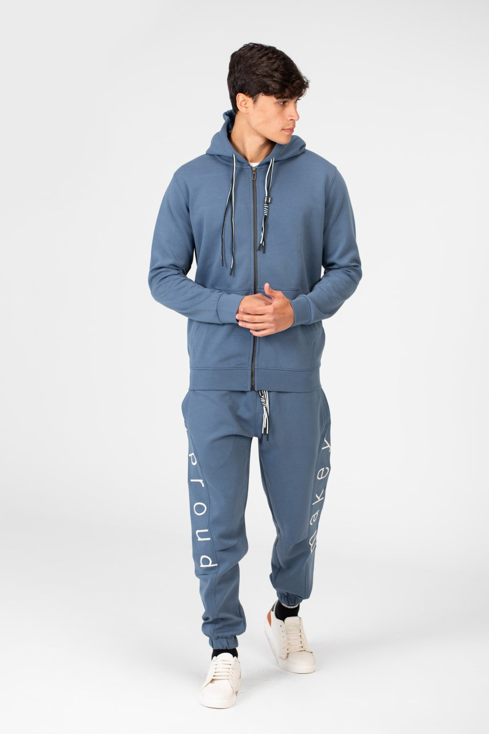 Men's Milton Training Suit Zippered Sweatshirt and Sweatpants