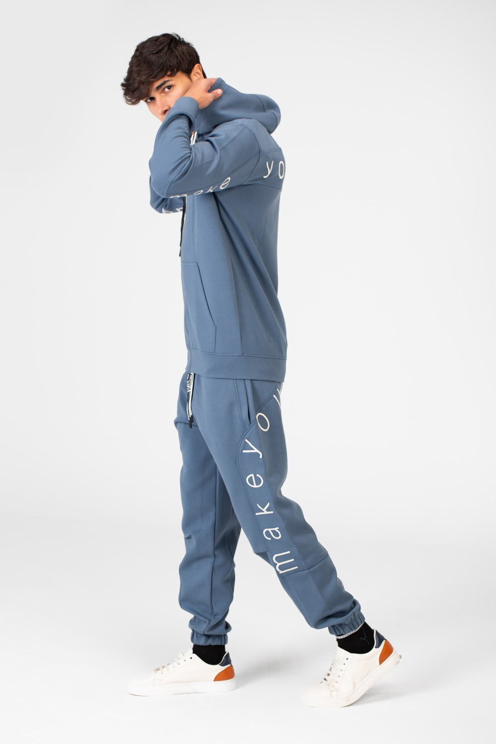 Men's Milton Training Suit Zippered Sweatshirt and Sweatpants