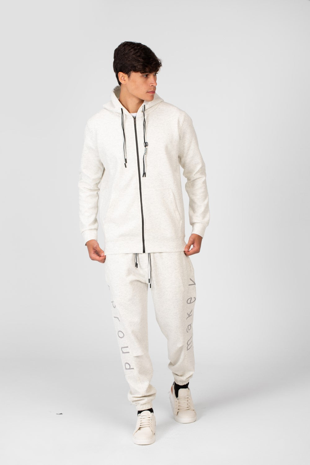 Men's Milton Training Suit Zippered Sweatshirt and Sweatpants